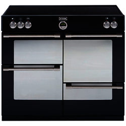 Stoves Sterling 1000EI Induction Hob Range Cooker, Black